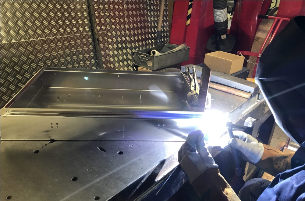 TIG Welding Alum Housing